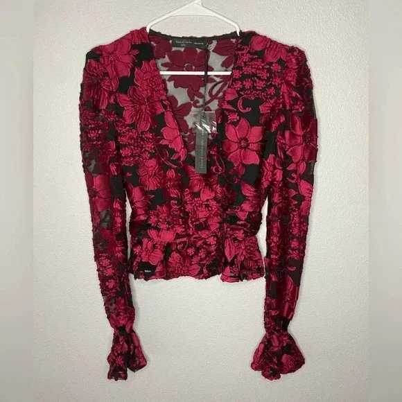 Revolve house of Harlow 1960 blouse nwt​ - Picture 2 of 13